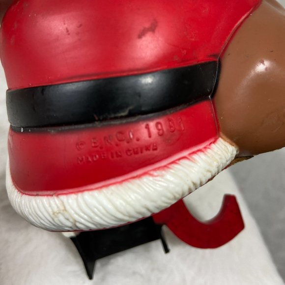 Vintage Santa stocking holder 12 days before Christmas Hard Plastic 1991 - Picture 4 of 8